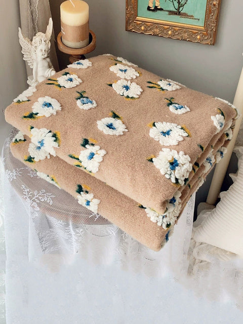 Deka za kauč od vunene vune Daisy Bedcover