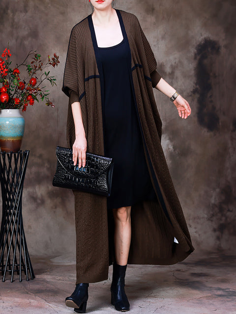 Autumn Women loose Long Sleeve Coat